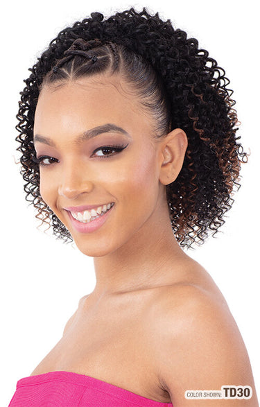 SHAKE N GO FreeTress Equal Drawstring PonyTail C - MINI CURL Sareya Beauty Supply Store in Calgary Alberta Canada